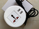 백색 색깔 똑똑한 둥근 보편적인 힘 이동할 수 있는 USB 충전기 탁상 전원 출구/탁상용 소켓 협력 업체